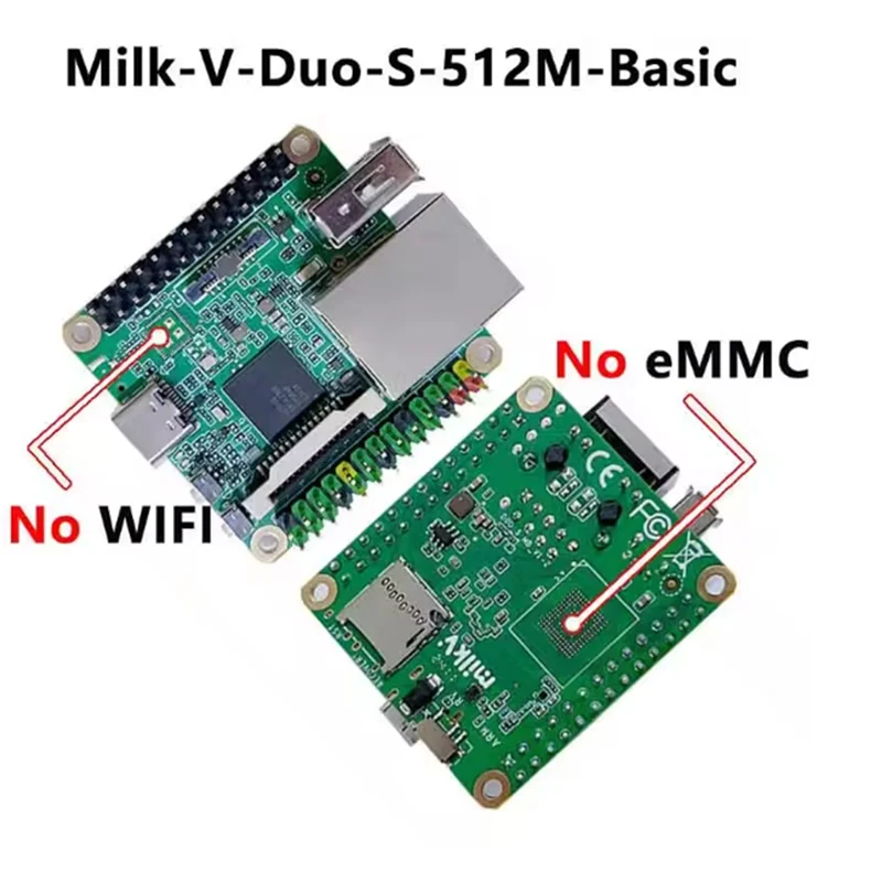 Rendimiento estable-RISC V Placa de desarrollo Linux Milk V Duo S 512MB SG2000 Milk-V-Duo-S-512M-Basic