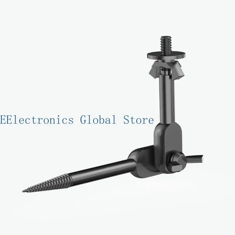 462B Outdoor Camera Mounting Support with Tree Fastener, Aimable Head and Two Mounting Points for Cameras, Binoculars and