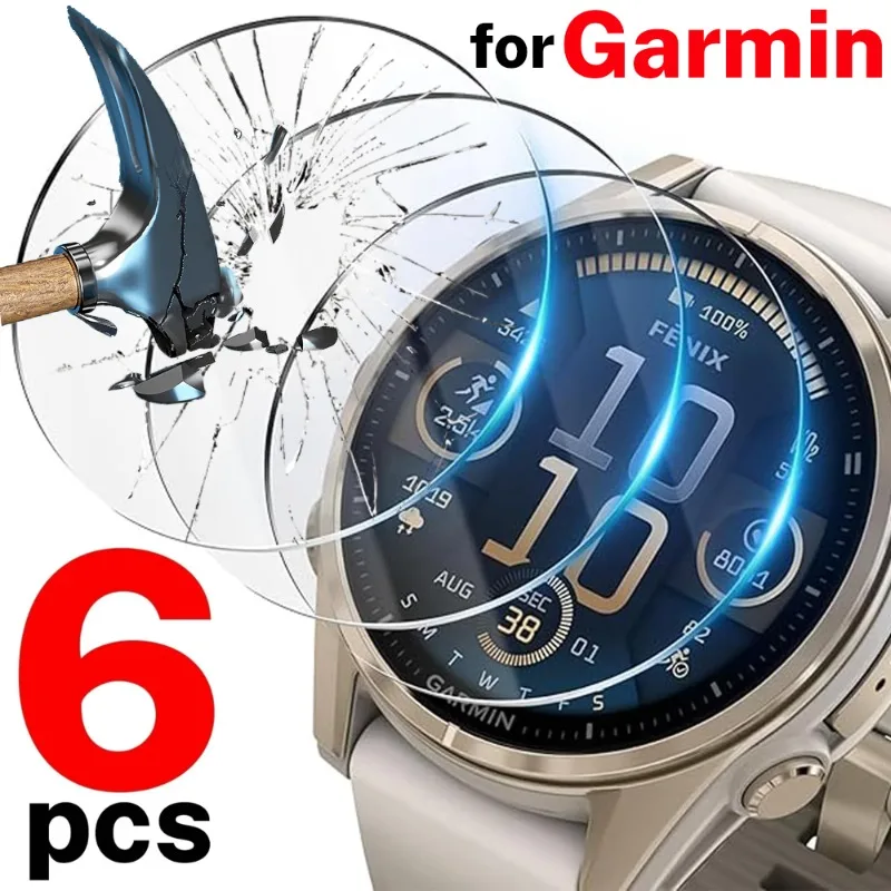 

Закаленное стекло для Garmin Fenix 8 7 6S 6X Forerunner 235 935 945 955 255 265 965 735XT Vivoactive3 Защитные пленки для экрана