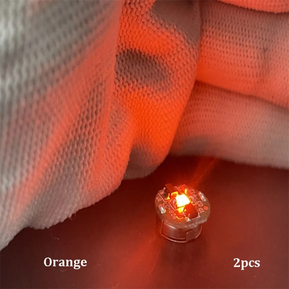 

2 шт. Новые светодиодные лампы с магнетронным переключателем 1.3*1.3*0.5см, 10 цветов, для DIY-моделирования, анимации, материалы для создания световых эффектов