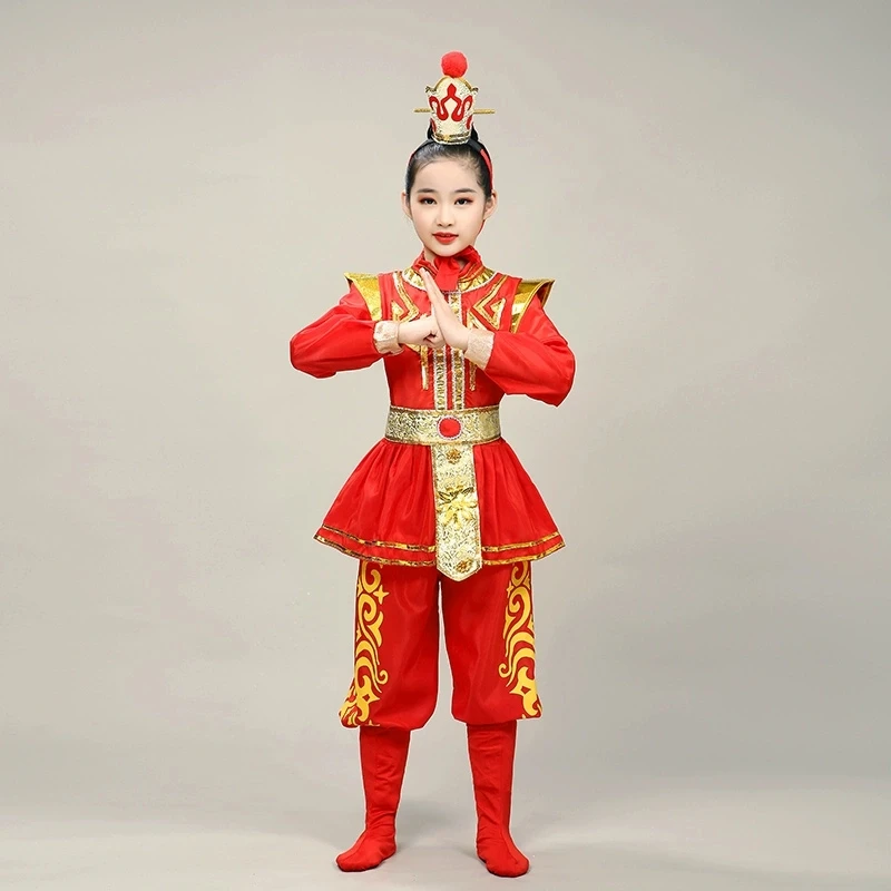 Opera Performance Costume Girl boy men women Wushu  Uniform Shaolin Martial Arts Stage Performance Kung Fu Costumes