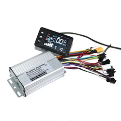 GREENTIME Six Mosfet 36V/48V/52V/60V 500W 25A BLDC Electric Ccooter Controller and G51 LCD Display One Set