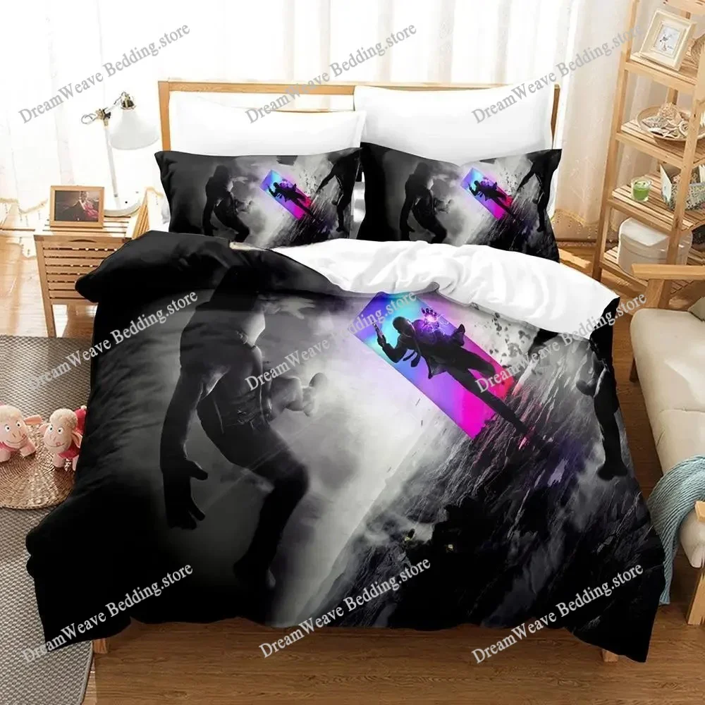 Game Frozen Synapse Bedding Set Single Twin Full Queen King Size Bed Set Adult Kid Bedroom Duvet Cover Sets Anime Bed Sheet Set