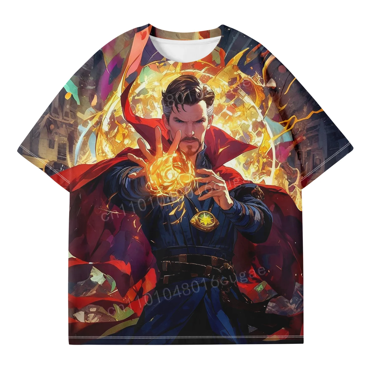 

Marvel Doctor Strange Kids T-Shirt Fashion Style Short-Sleeved T-Shirt Printed Film Pattern Youth&Kids Casual Breathable T-Shirt