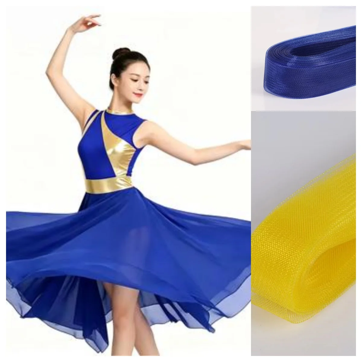 Crinoline Horsehair Flat Plain Braid Soft Polyester Mesh Trim Decorative Craft Ribbon For Hat Making And Wedding Dress