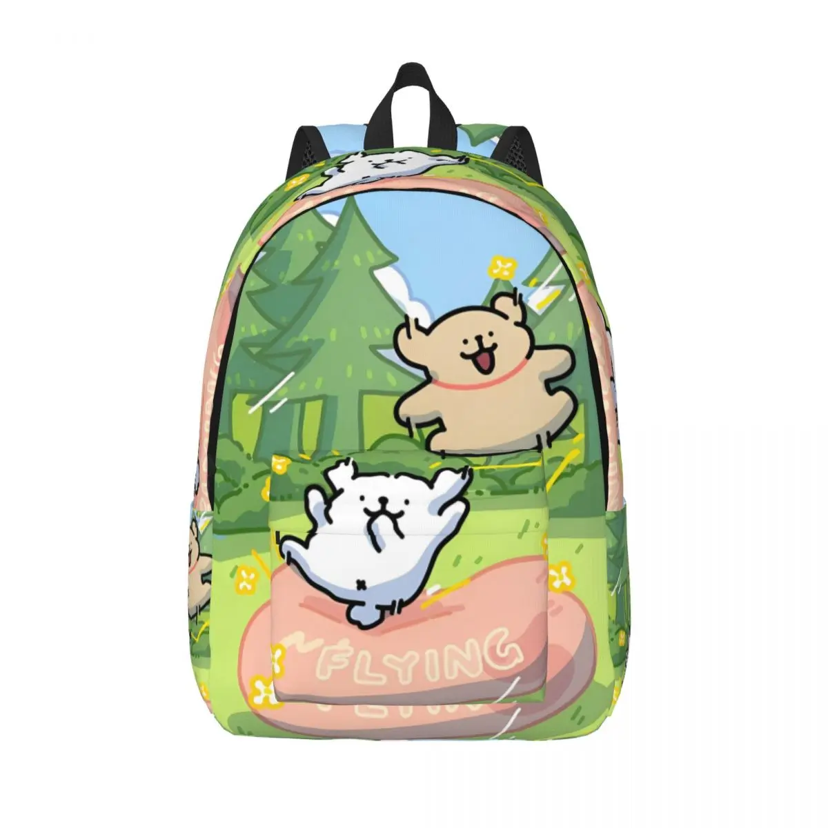 

Мальтийский золотой кавайный рюкзак для пар с собаками для мужчин и женщин, крутой школьный деловой рюкзак, холщовые сумки для колледжа, уличные сумки