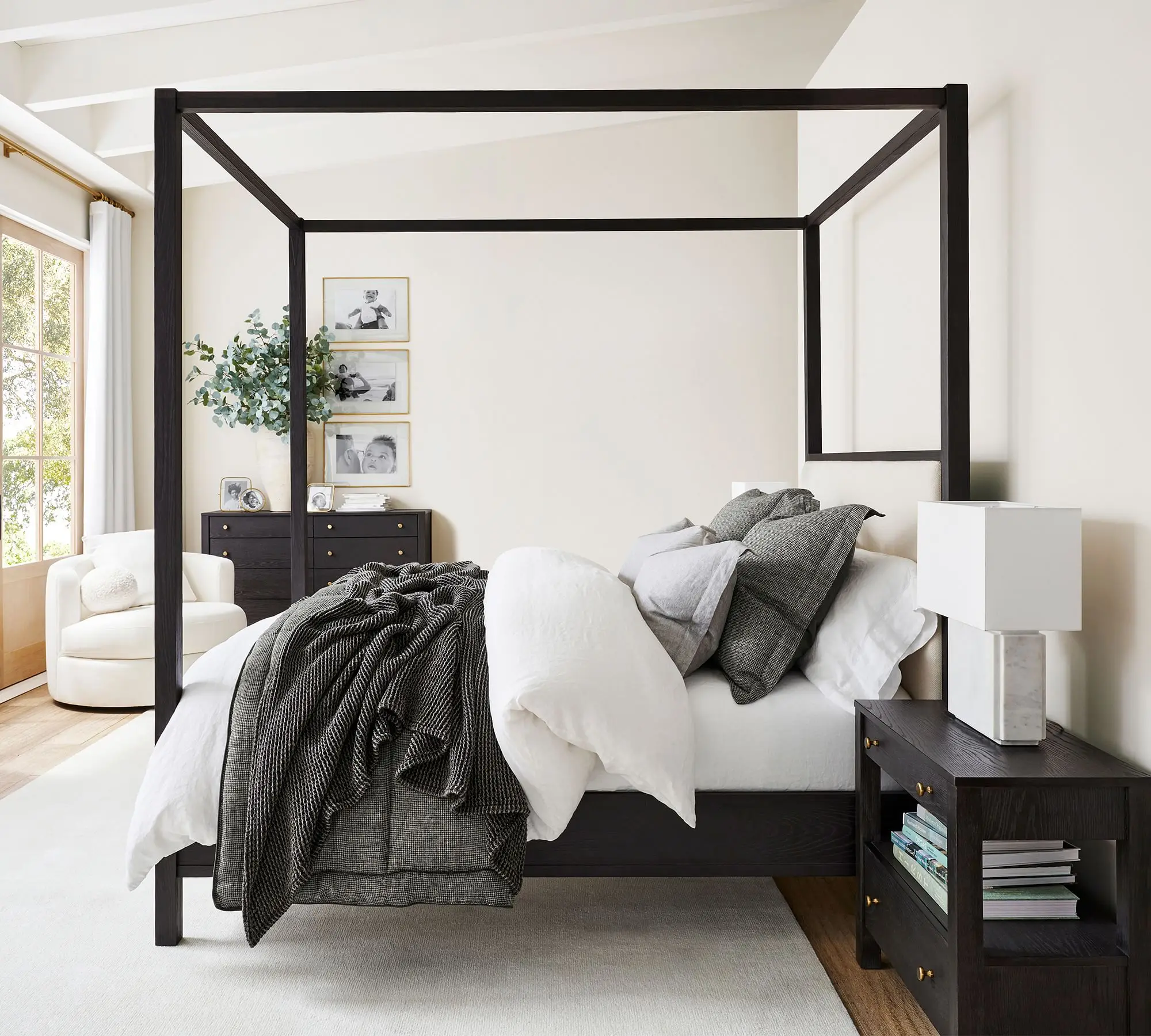 

King Bed Indoor Furniture Bedroom Sets Canopy Bed Bed Frame Queen Furniture Bedroom King