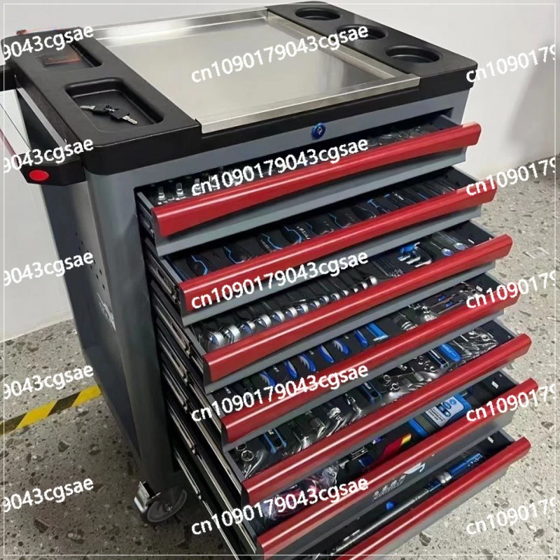 421-piece Set Seven-layer Car Maintenance Tool Cart Tool Cabinet Trolley Tool Box Auto Repair Multi-function