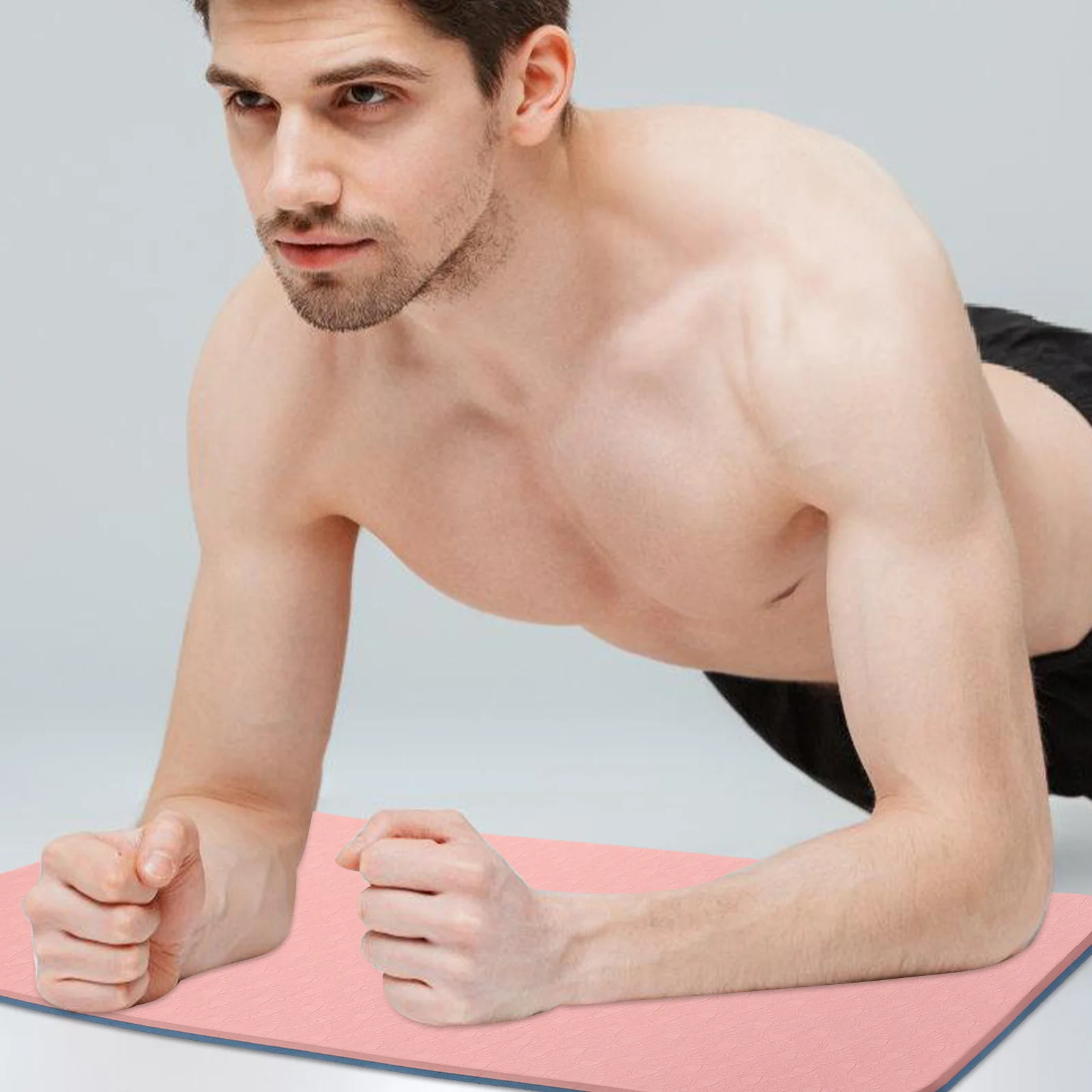 

Comfortable Yoga Pad Non-Slip High-Rebounding Mat for Knee Elbow Support Ideal for Long Poses Daily Workout Protective Gear