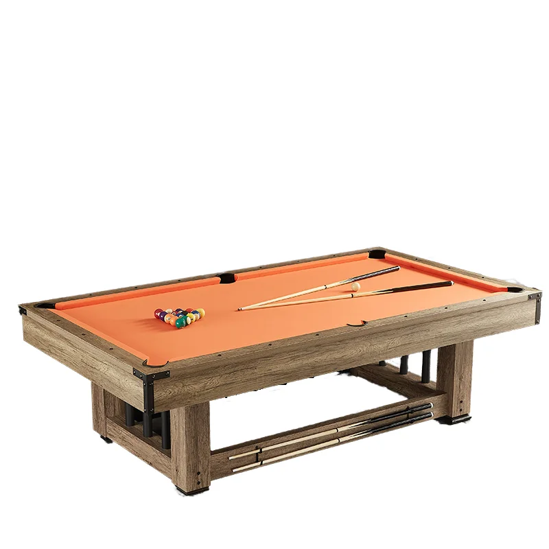 

Высококачественный 7-футовый деревянный римский бильярдный стол в американском стиле «три в одном» офисный бизнес-стол для снукера/ближнего стола из МДФ для домашнего использования