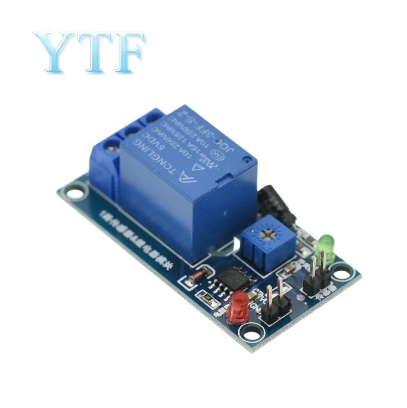 Soil moisture sensor 5V 12V relay control module is lower than the humidity automatic watering start switch