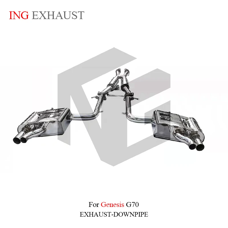 

ING High Performance Exhaust Catback for Genesis g70 2.0T Valve Race auto refitting accessories Vehicle Engine Profile System