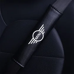 Car Seat Belt Adjustable Shoulder Pad For Mini Cooper S R55 R56 R50 R53 R60 F55 F56 Countryman Accessories Seat Belt Padding Pad