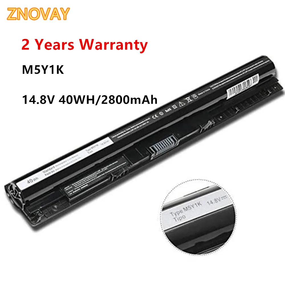 

ZNOVAY 2800MAH 40WH M5Y1K Battery For Dell Inspiron 15 3000 series 15-3551/3552/3567 15 5000 series 5551/5552/5555/5558/5559