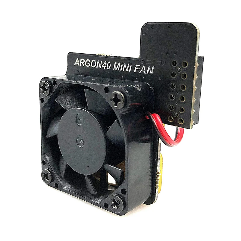 Raspberry Pi Argon Mini Fan ON/OFF Switch PWM Controllable Cooler Built-in Heat Sink for Raspberry Pi 4B 3B 3B+