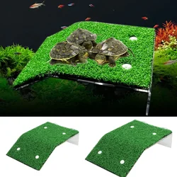 S/M/L Size Turtle Platform Float Decoration Terraces Grass Ramp Reptile Resting Moss Island Aquarium Accessories Habitat Decor