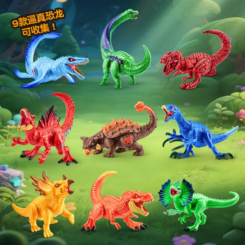 

Zuru 5 Surprise Dinosaur Mix & Match Assembled Toys Tyrannosaurus Rex Pterosaur Snap-together Blind Box Boy's Birthday Gift