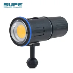 SUPE V6Kv3 Video Light Scuba Diving Photography Lamp 12000 Lumens Small Volume Camera Phone Underwater Photography Equipment