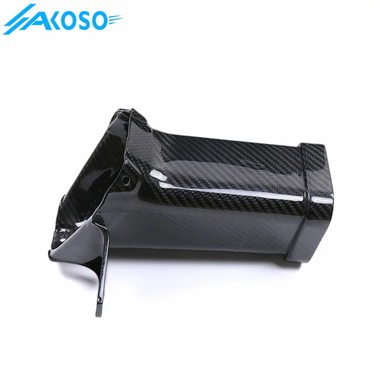 AKOSO M1000RR 3Kピュアドライカーボンファイバー製オートバイフロントエアインテークフェアリング（M1000RR K66 2023-2024用）