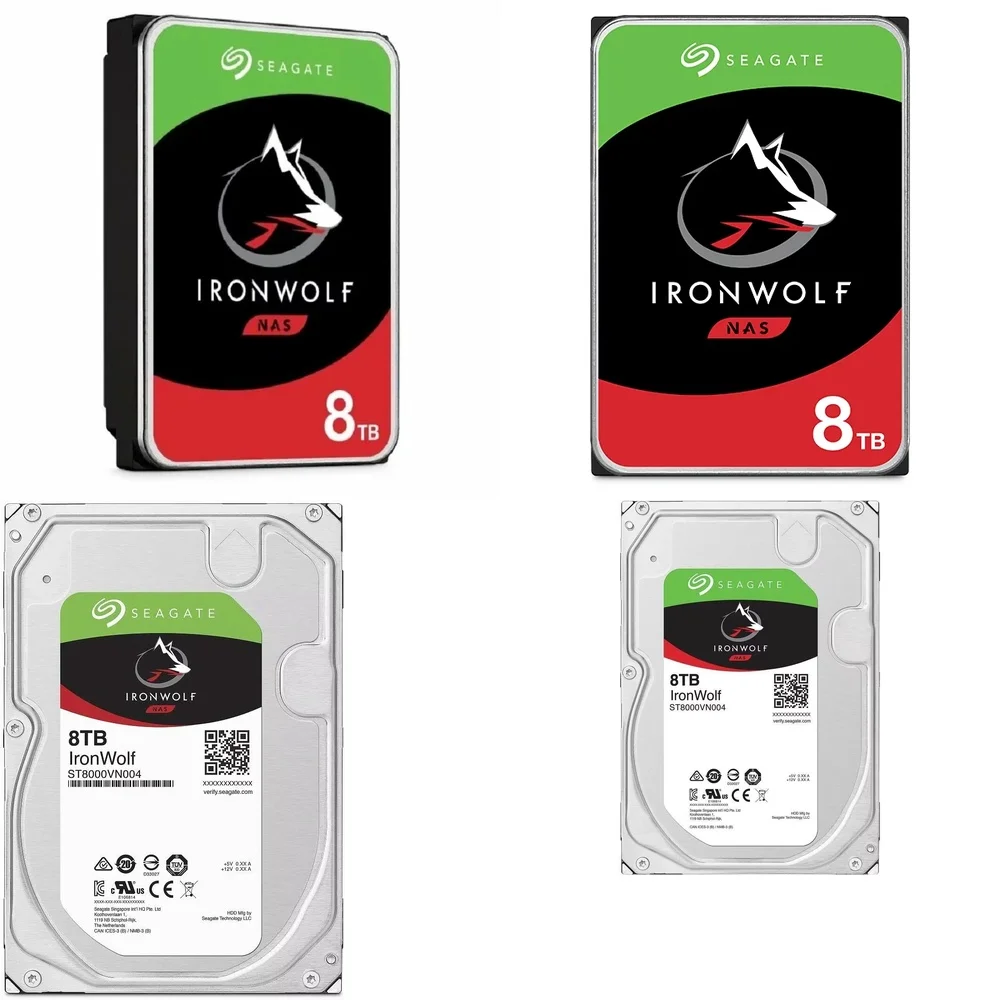 

8TB 7200 RPM 3.5 Inch Internal Hard Drive HDD for NAS Server Storage Desktop PC Workstation Backup Data Center Enterprise Use