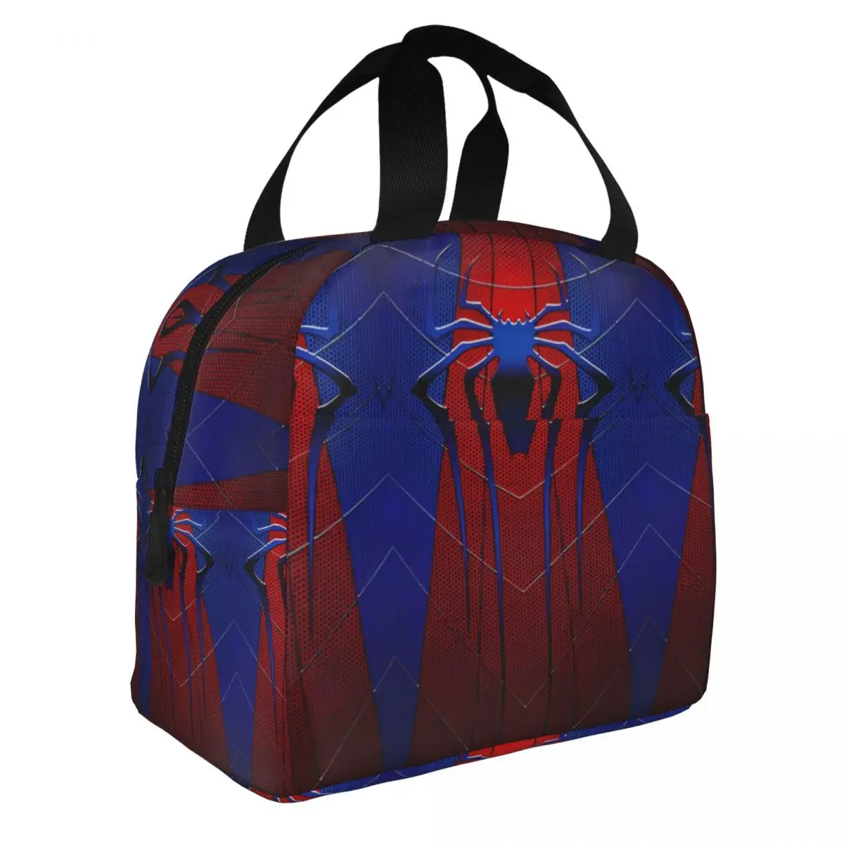 Spider Web Spiderman Spiderverse borsa termica per il pranzo borsa termica contenitore per il pranzo Tote a tenuta stagna scatola per il pranzo