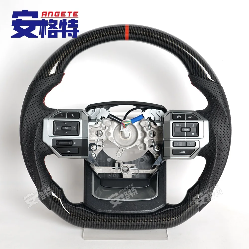 

Suitable for 2010-2023 Toyota LC250LC76 Cool Luze Prado car steering wheel modification upgrade