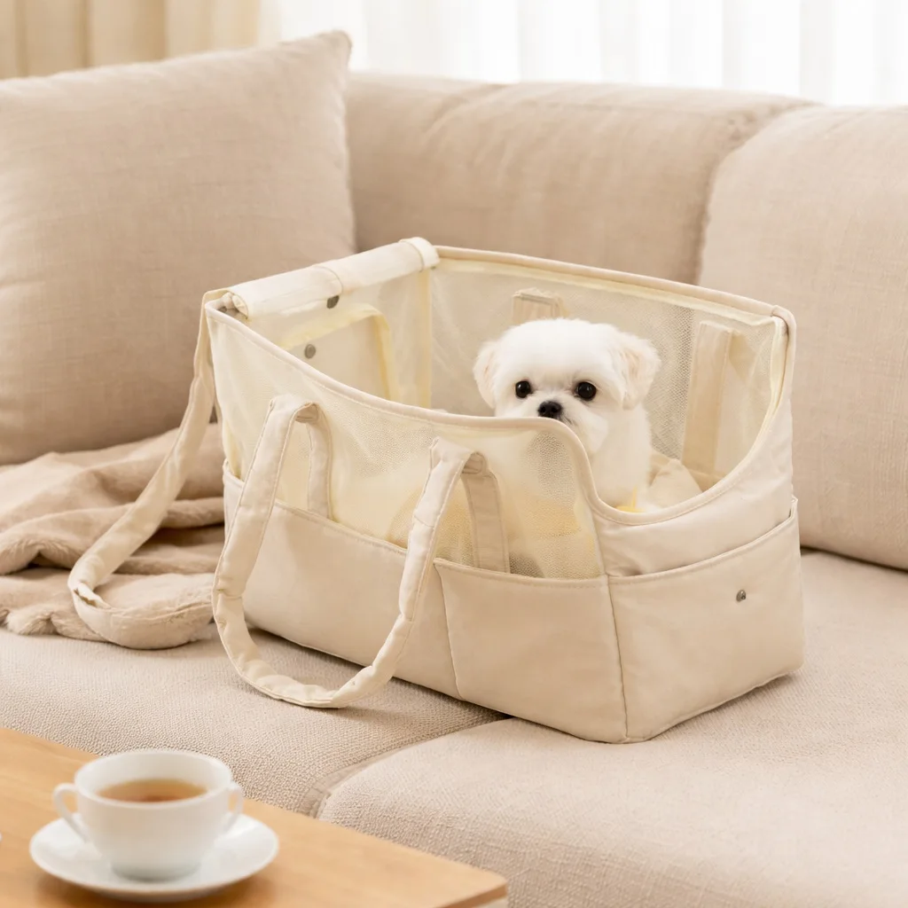 

Home Summer pet bag, large capacity, portable mesh cat bag, portable semi-leaky mesh bag, multifunctional portable crossbody bag