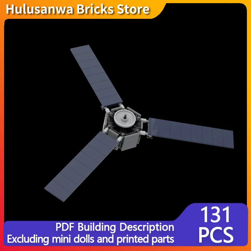 Interplanetary Probe Model MOC Building Bricks War Equipment Modular Technology Gifts Holiday Assemble Children Toys Suit
