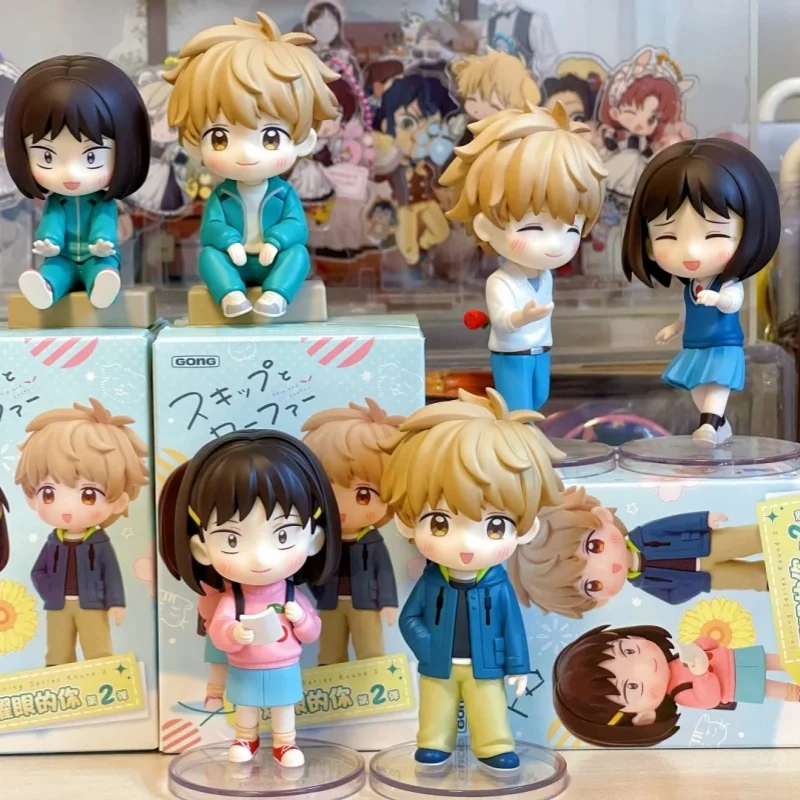 

Новая оригинальная слепая коробка GONG Skip And Loafer-Shining Series 2, кавайная аниме-экшн, загадочная коробка, настольный мультяшный декор, игрушки, подарочный стол