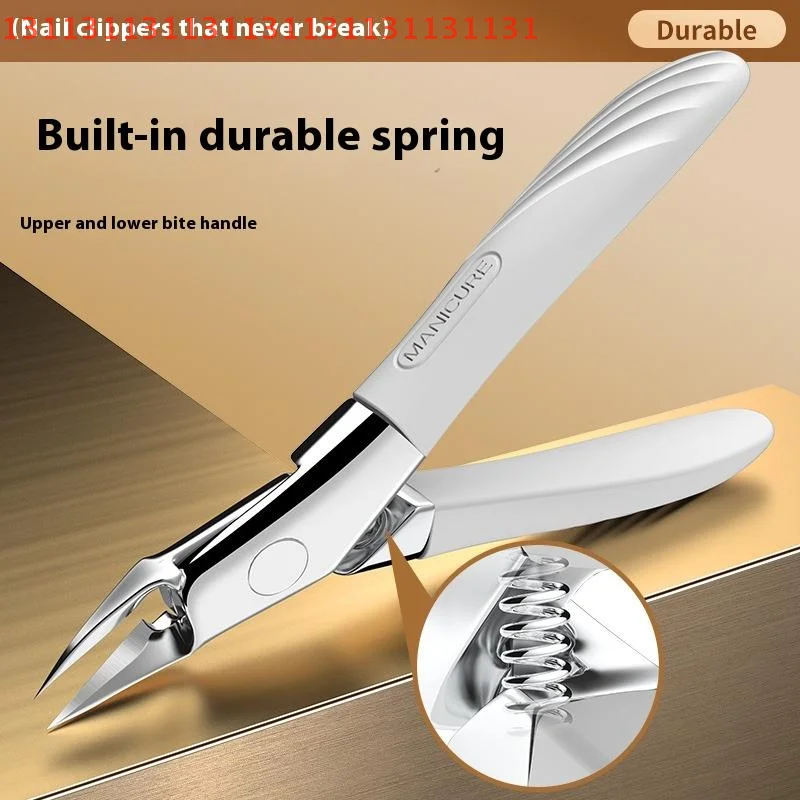 

Curved Diagonal Nail Clippers for Thick And Ingrown Toenails Senior-Friendly Easy Cut - Toenail Clippers