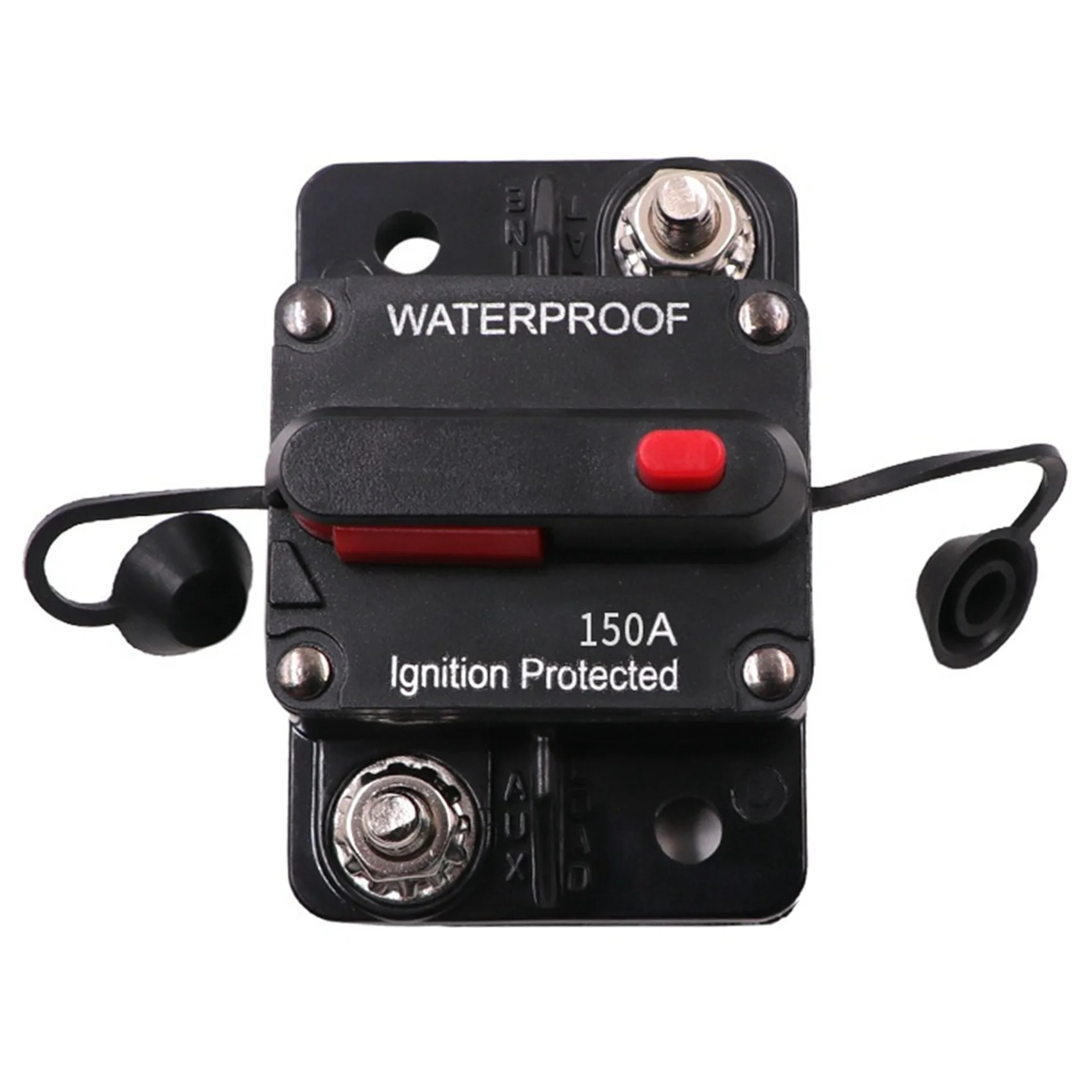 L68A 2X 12-48V DC Circuit Breaker Fuse Reset Waterproof 150A AMP For Car Boat Auto