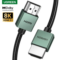 UGREEN HDMI-compatible Cable 8K/60Hz Video Cables for TV Xiaomi Box Splitter Switcher 3D HDCP Computer Laptops Displays Cord