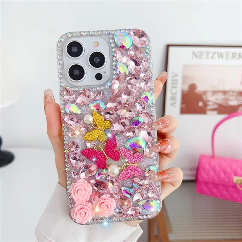 Custodie per Samsung Galaxy A15 A14 A13 A12 A05 A05S A35 A55 A25 A24 4G A34 A54 A52 A72 A42 A33 A53 A73 5G Custodia Diamond Phone Cover