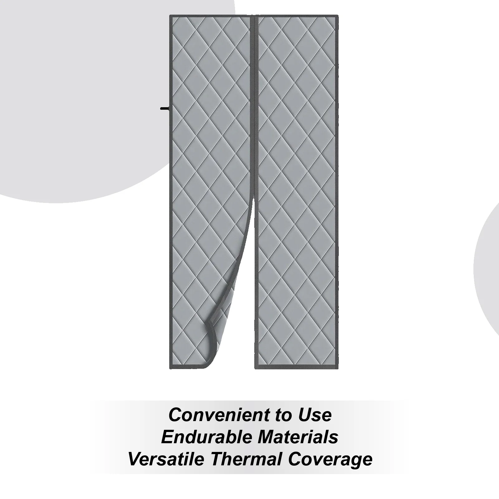 

Термодверные шторы из полиэстера, магнитная термозащитная дверная крышка для зимы, для комнаты, спальни, дома, патио, шкафа, гаража, детской комнаты