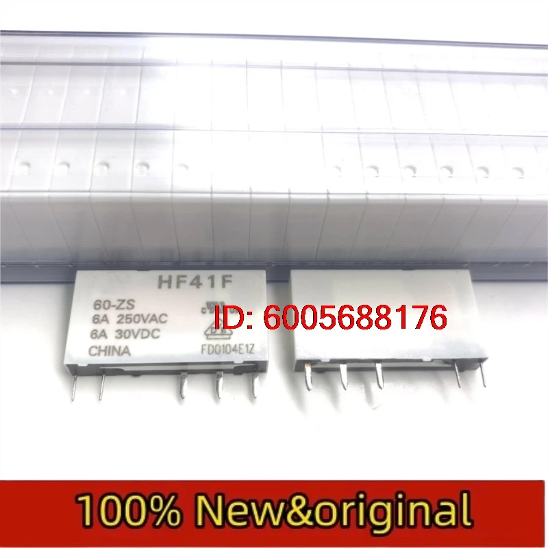 10PCS The Relay:HF41F 60-ZS Original & Brand New