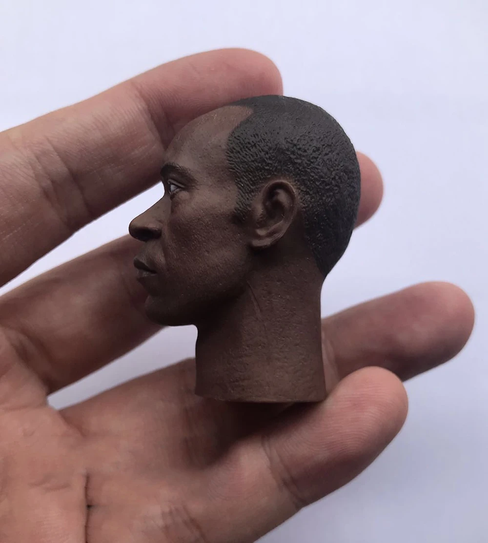 1/6 mężczyzna wojna maszyna Patriot Don Cheadle głowa rzeźba rzeźba Model pasuje 12 cali figurki zbierać