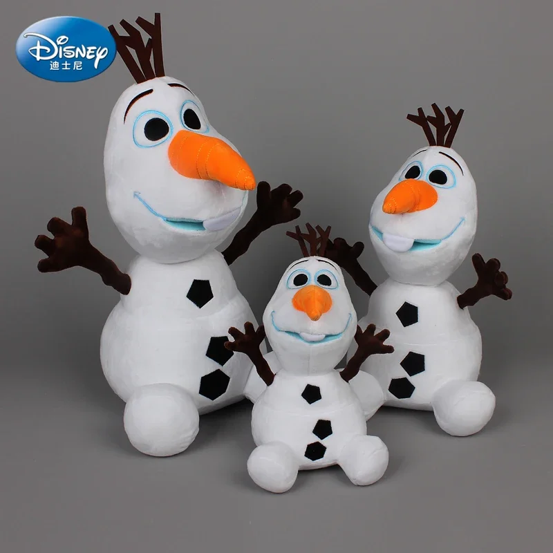 Disney-Jouets en peluche bonhomme de neige Kawaii pour enfants, modèle de figurine d'action, OlPG de la Reine des neiges, doux, anime, beurre, cadeaux originaux