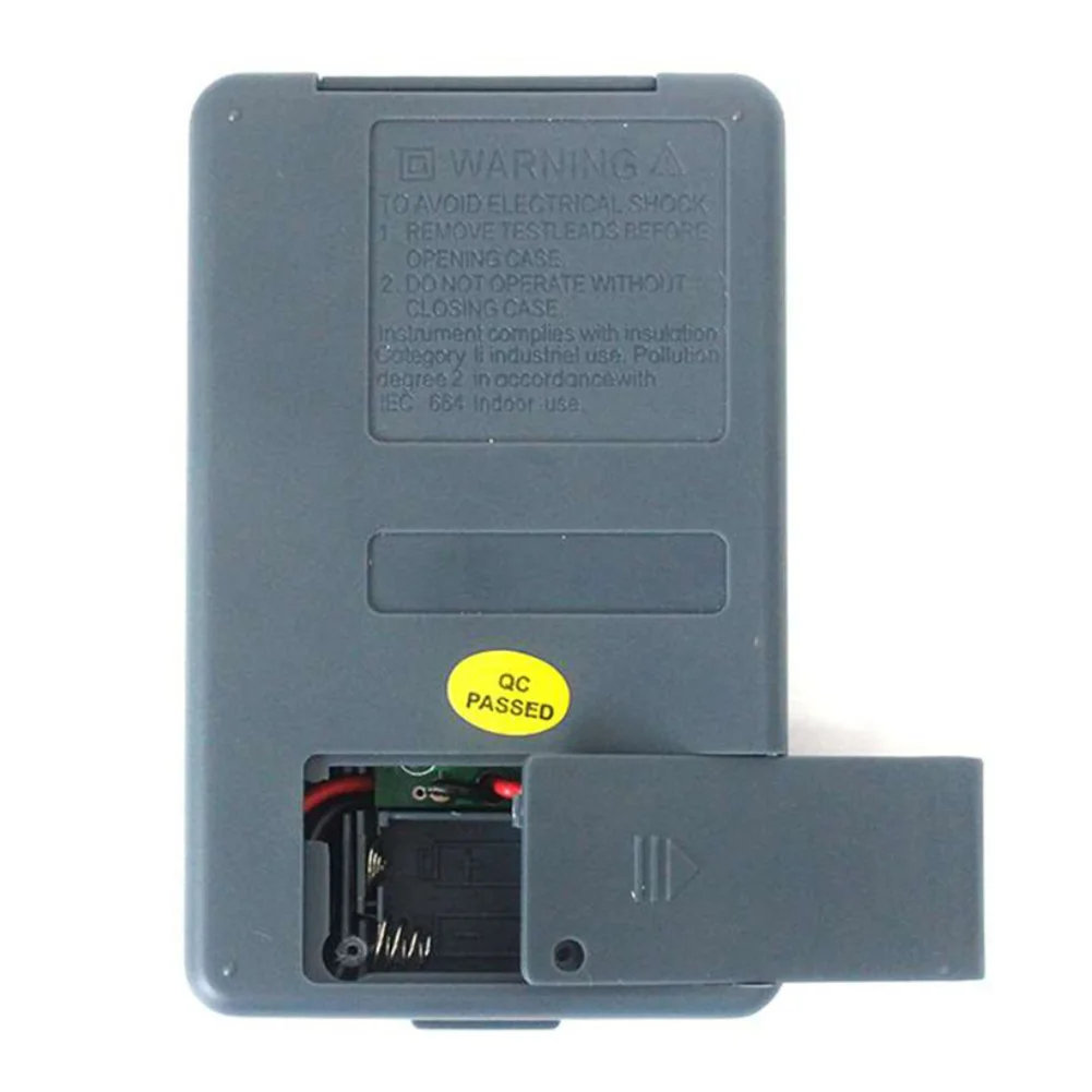 XB866 Portable Digital Multimeter with LCD AutoRange Feature and Polarity Indicator for Precise Voltage and Current Testing