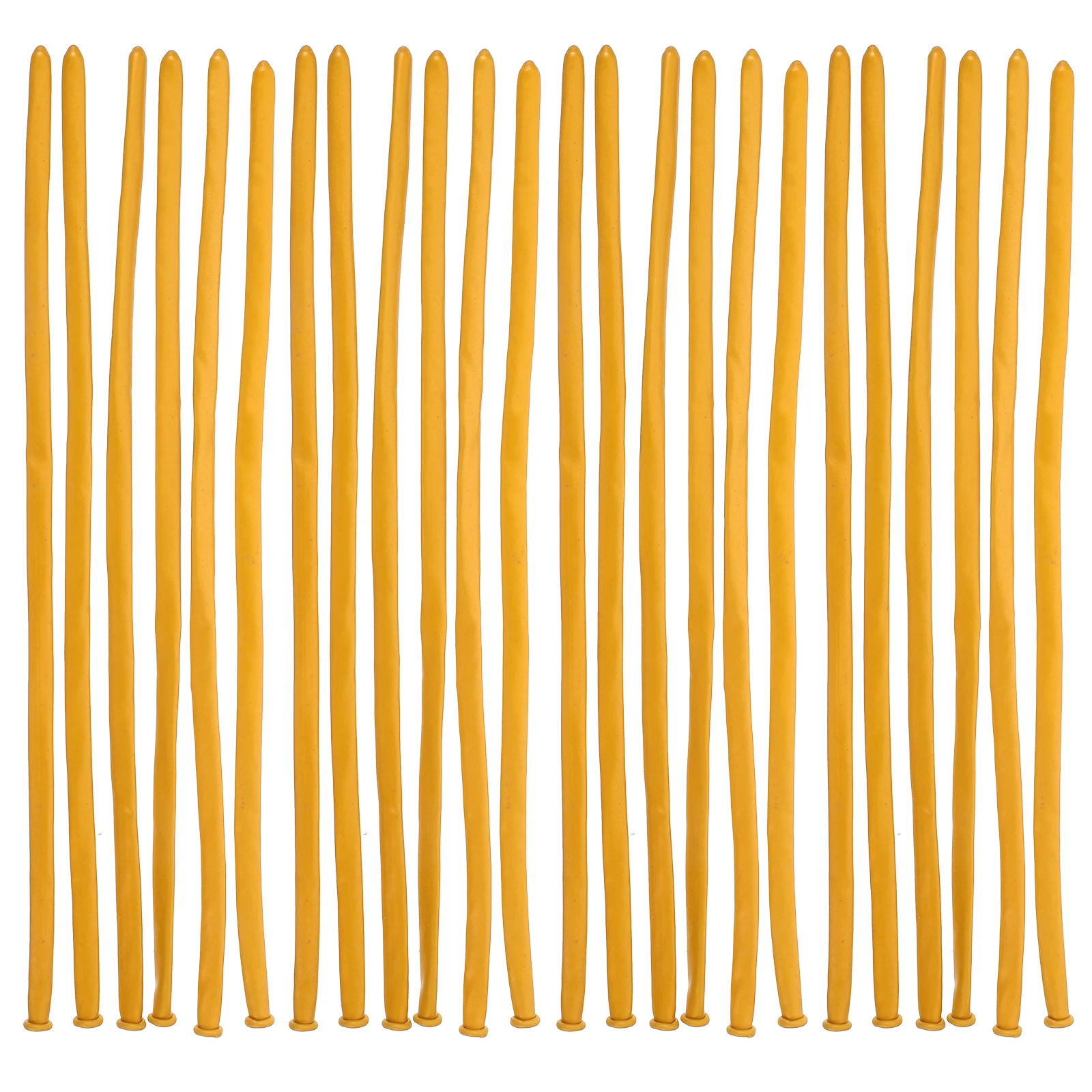 

100 Pcs Balloons Party Decoration Decorate Festival Strip Golden for Modelling