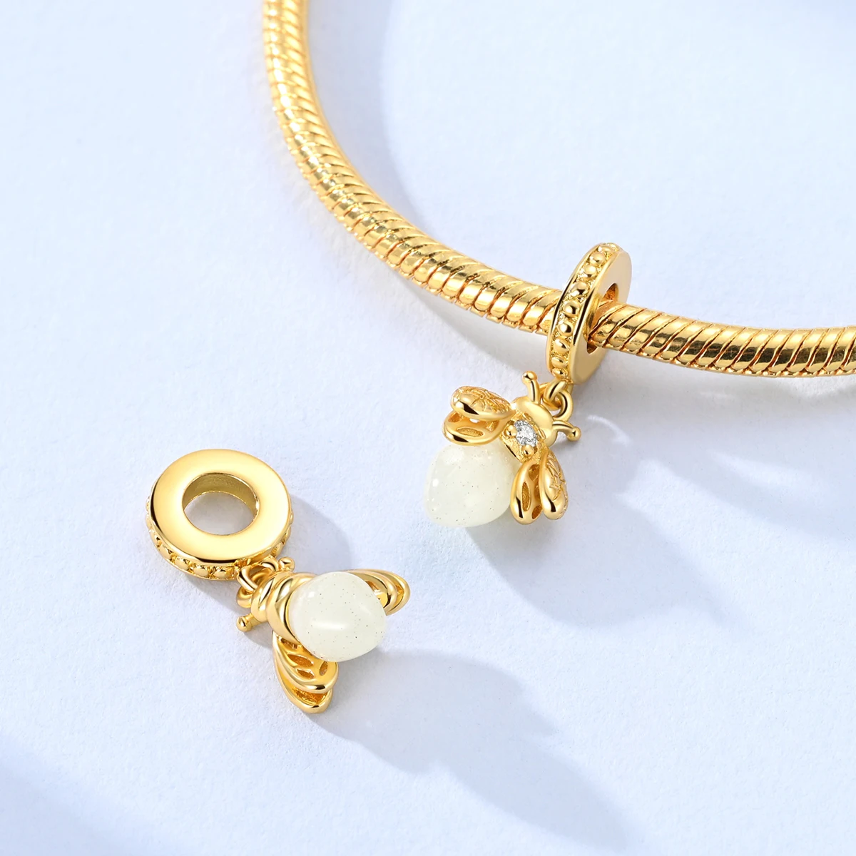 925 الفضة سحر الذهب اليراع الأصلي قلادة صالح سوار صنع لسيدة المجوهرات الجميلة