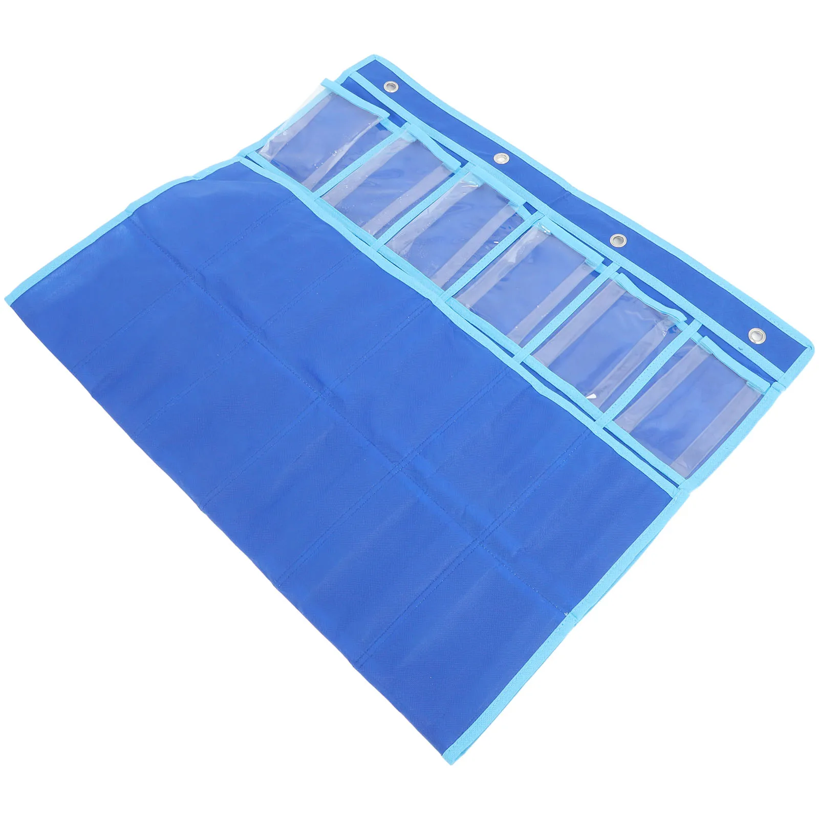 

Hanging Classroom Pocket Organizer Cell Phone Calculator Storage Chart Numbered Mounted Transparent Pockets