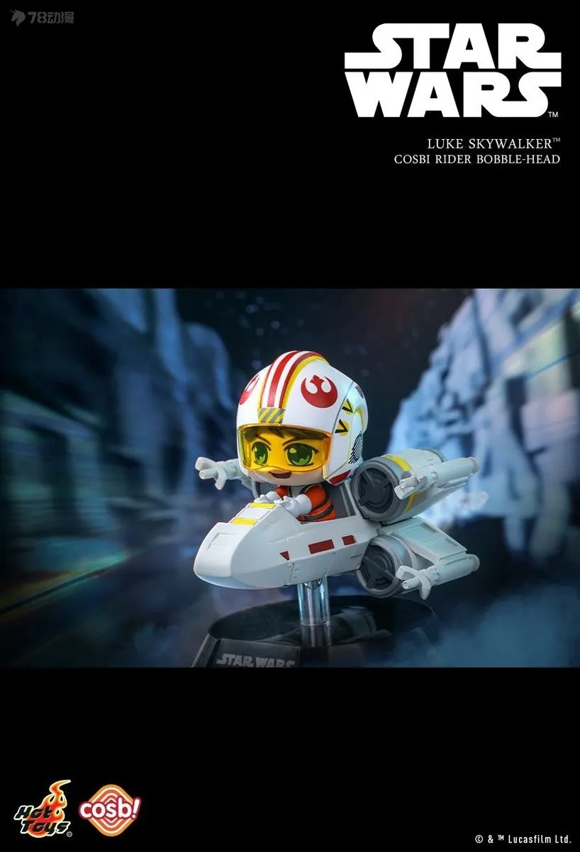 HOT TOYS COSBABY Cosbi Series 181 Star Wars RIDER Mini Vehicle Series Second Edition Action Figures Random One Gacha Toy