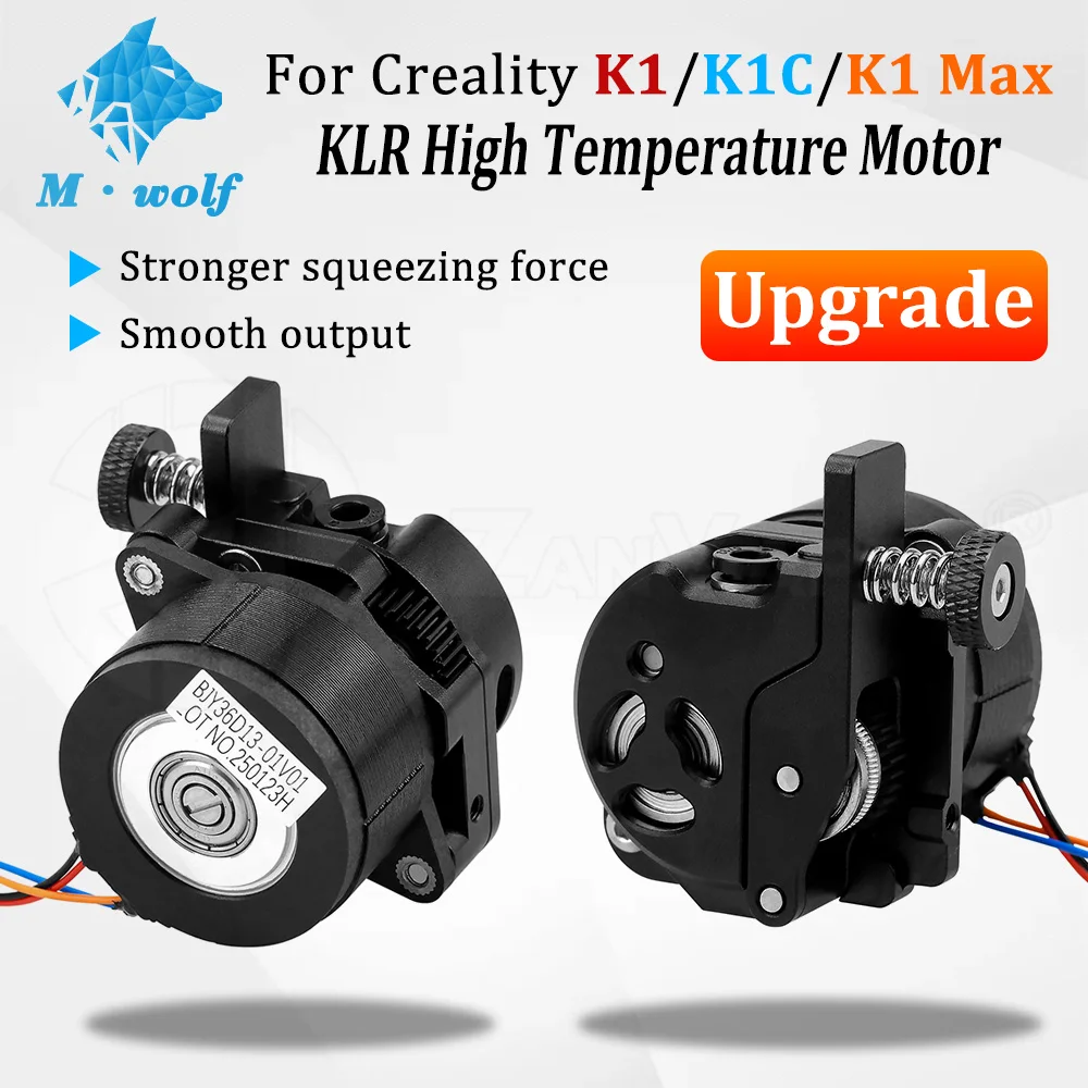For Creality K1 K1C Upgrade Extruder Motor Kit Hummingbird With KLR High Temperature Motor 3D Printer