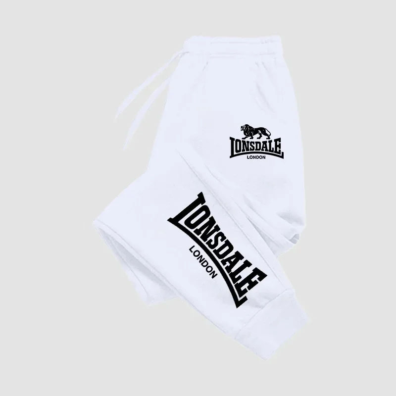 2025 printemps et automne hiver hommes rue élastique pantalons décontractés mode jogging pantalon fitness course mince pantalons de sport