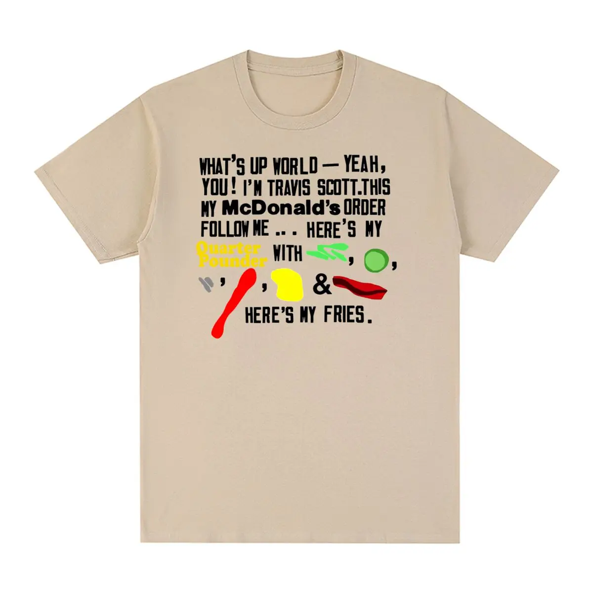 Трэвис CPFM, Винтажная футболка в стиле хип-хоп, Хлопковая мужская футболка, новая футболка, женские топы