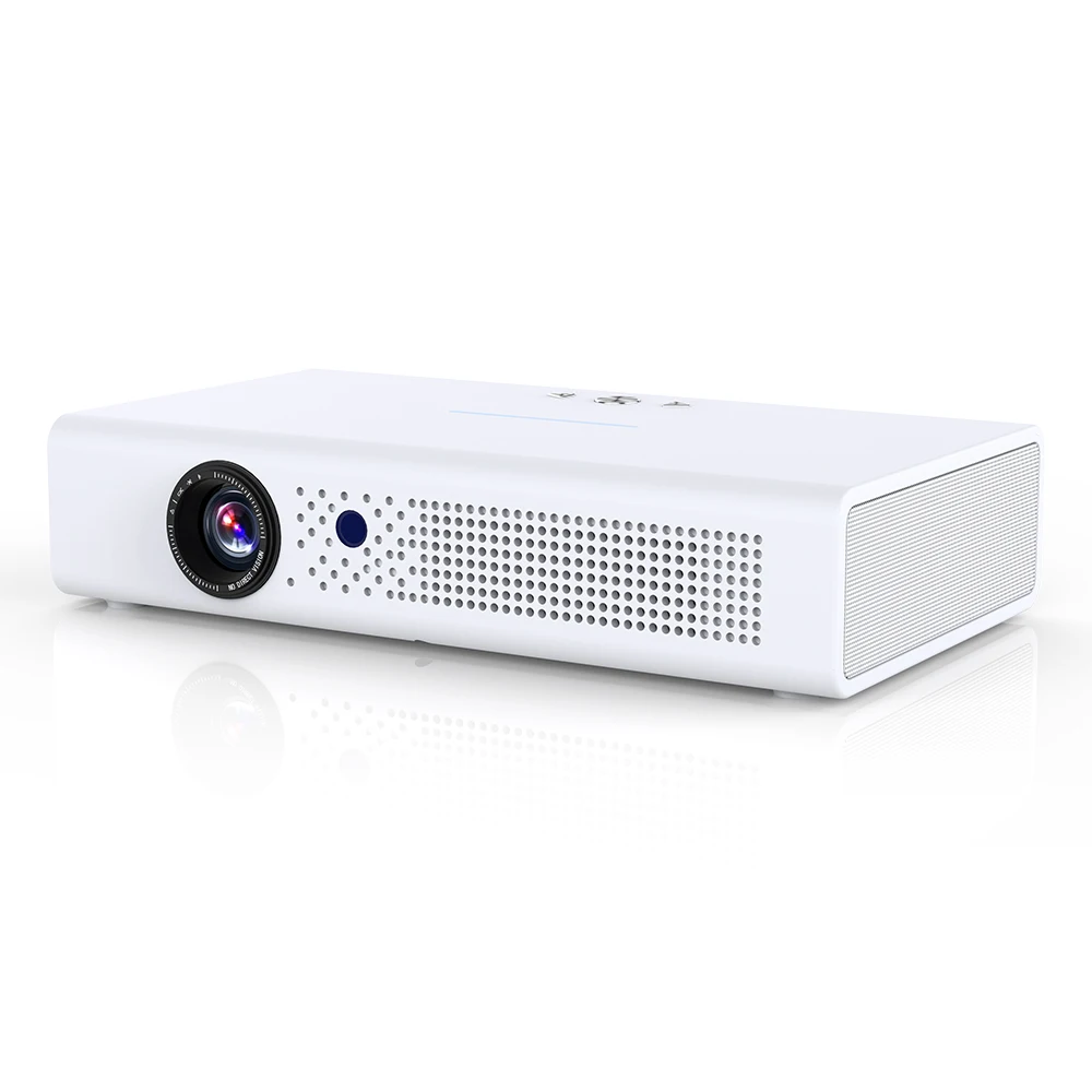 Custom Outdoor Home Classroom DLP LED HD 3D 4k Laser Movie Game Daylight Mini Android Advertising Projector