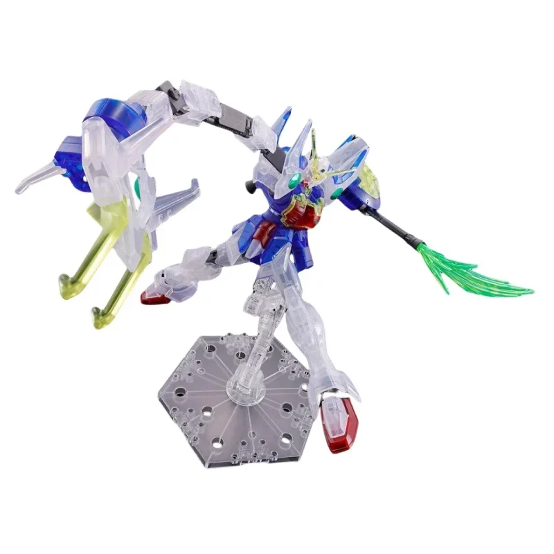 Bandai in Stock Original HGAC 1/144 Limited GUNDAM Anime XXXG-01S SHENLONG GUNDAM [CLEAR COLOR] Action Figures Toys Collectible