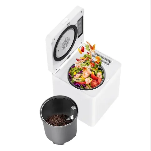 2024 New 3.3l household kitchen waste processor Food waste chewing smart can sense bass operation