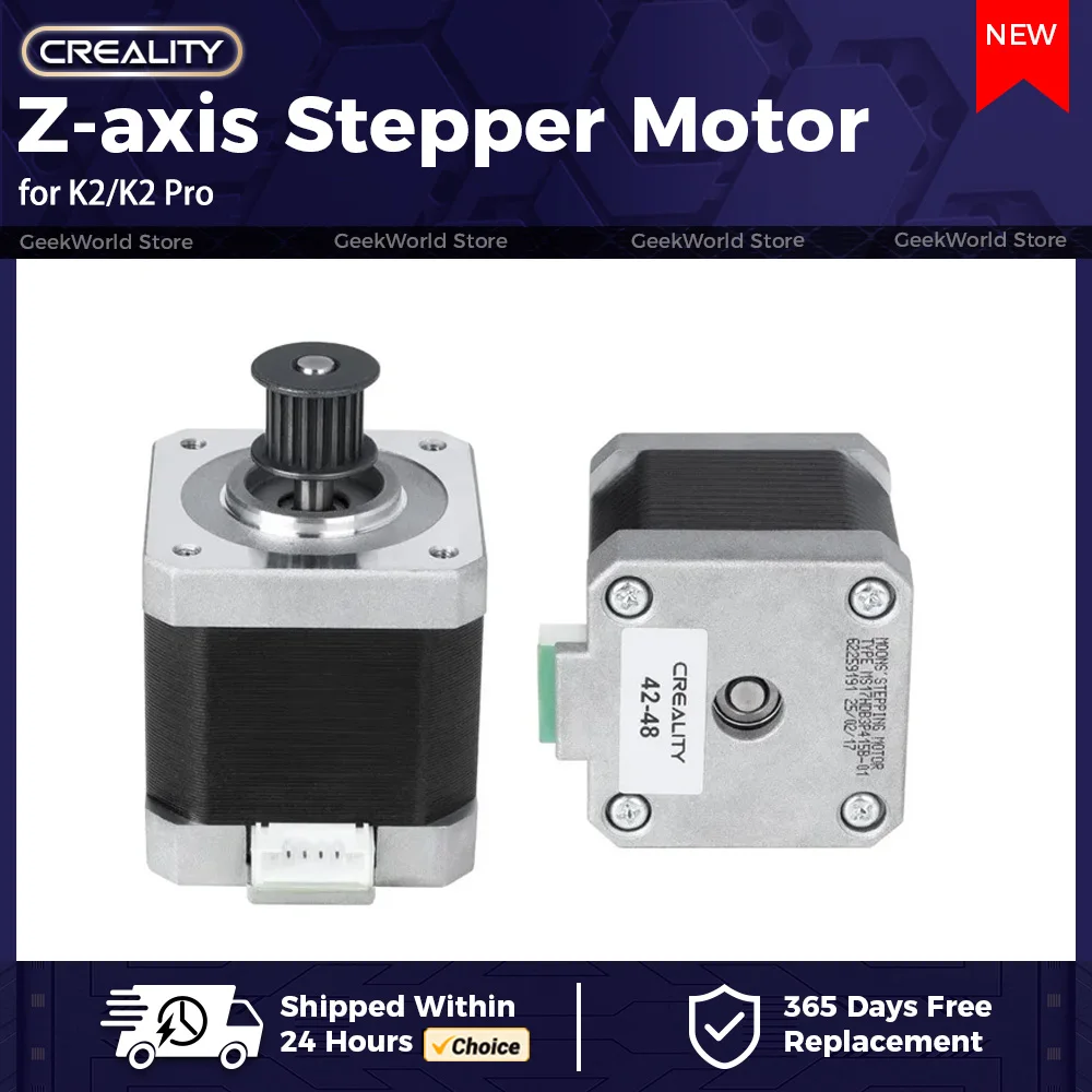 

Official Creality K2/K2 Pro Z-axis Stepper Motor Z-axis Stepper Motor_42-48_Z-axis Creality 3d Printer Parts