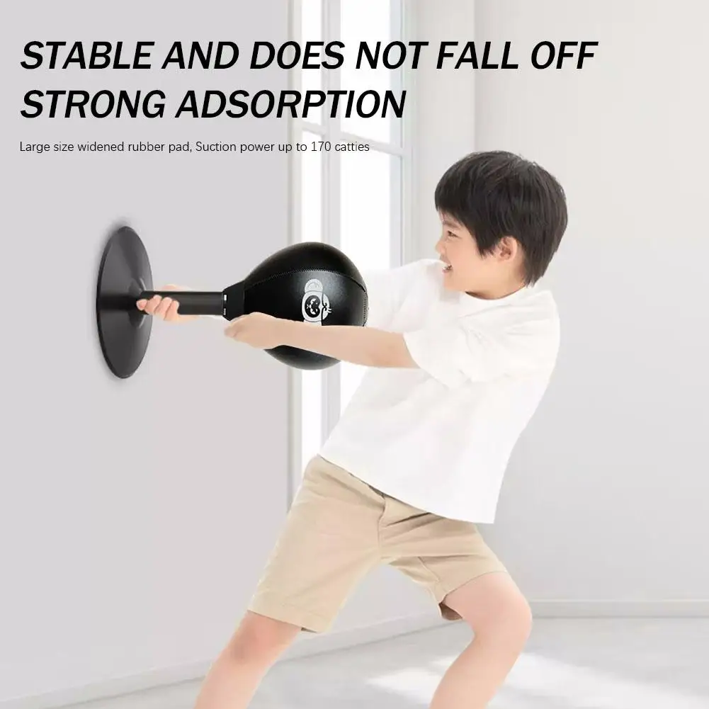 Desk Punching Bag Desktop With Suction Cup Table Boxing Exercising Children Speed Tool Stress Ball Adult Training Boxing